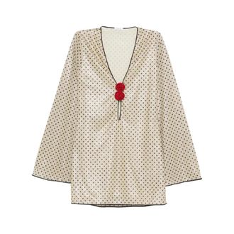 Os&eacute;ree Overhemden, Dames, Beige, M, Lumi&egrave;re Rose Blouse