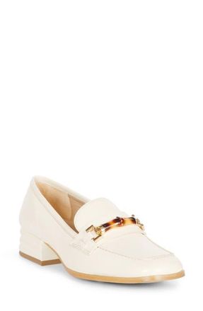 SaintG Jenah Bit Loafer in Off White at Nordstrom, Size 10