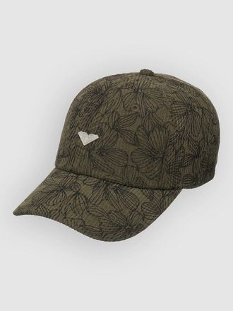 Roxy Glow Tides Printed Cord Gorra verde