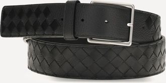 Bottega Veneta Cintura con Intreccio in pelle Man 85