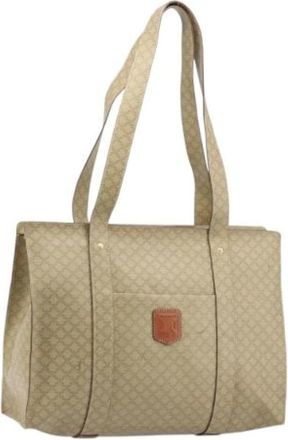 Celine Pre-owned Tote Bags, female, Beige, Size: ONE SIZE Pre-owned Vintage Tote Bag