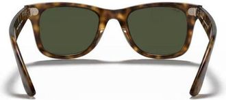 Ray-Ban Unisex Sunglasses Polished Light Havana Eyewear