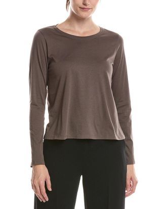 Eileen Fisher Eileen Fisher Petite Round Neck T-Shirt