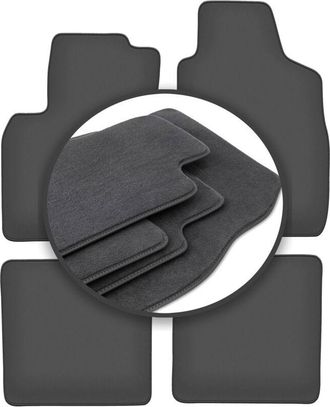 OEM Alfombrillas Premium Para Fiat Panda Ii Hatchback (2002-2010)