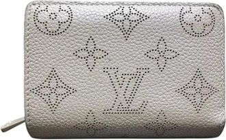 Louis Vuitton Pre-owned Mahina Wallet (bi-fold) - - Pre-owned - Donna - Grigio - ONE SIZE
