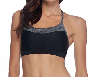 Body Glove Lotus Medium Impact Sports Bra In Black