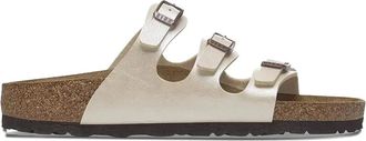 Birkenstock Florida sandals - women - Polyethylene vinyl acetate (PEVA)/Cork/Suede/Birko-Flor - 40 Regular - Neutrals