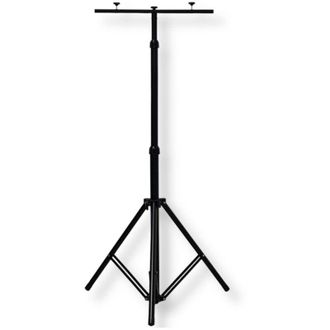 Trade Shop Trade Shop - Monte Tr&iacute;pode Faro Soporte Led Proyectores De Altura Ajustable Hasta 2 Mt Bc-n2m