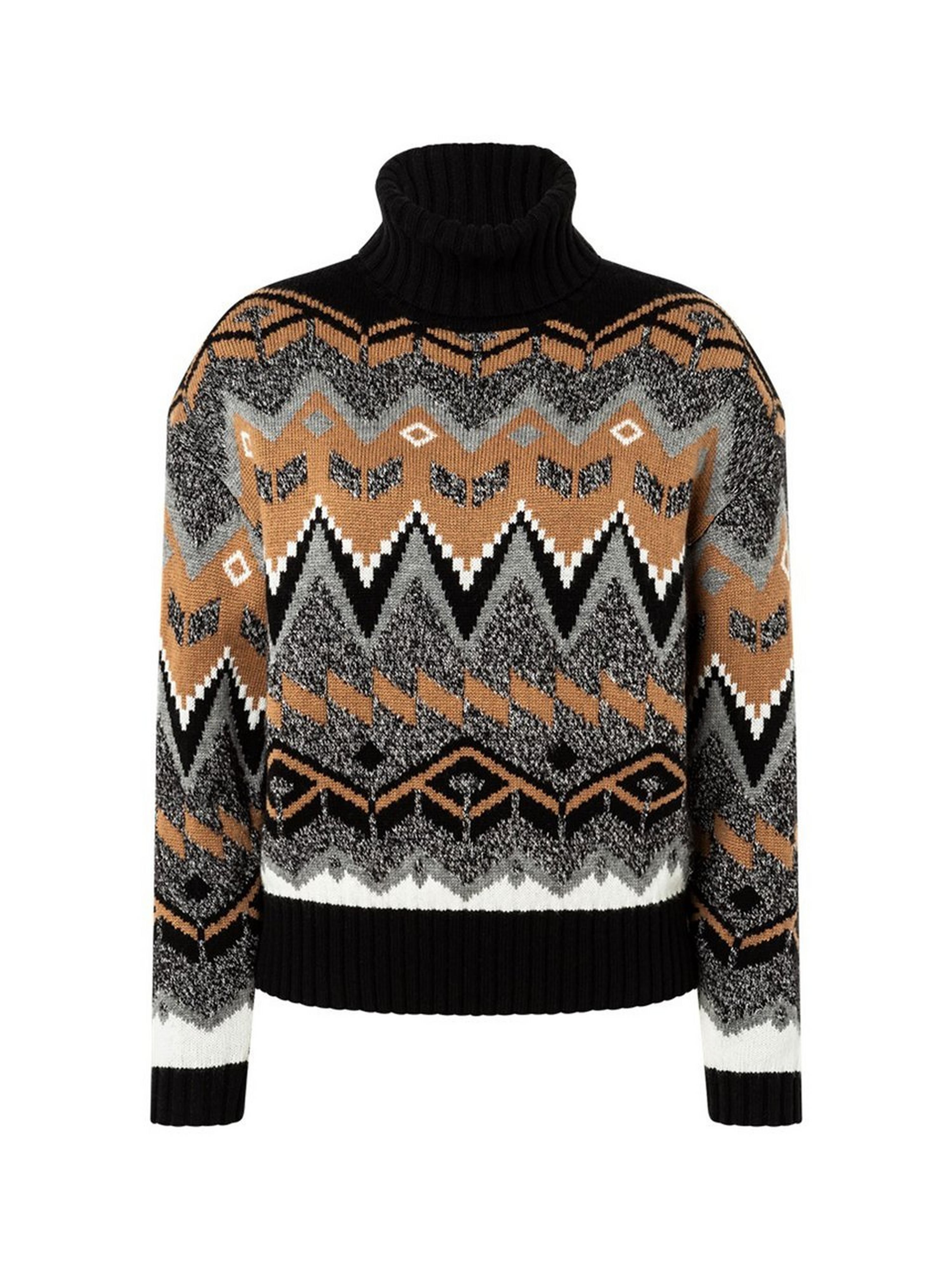 Rollkragenpullover Damen Esprit Pullover Bunt Esprit 80s Sweater