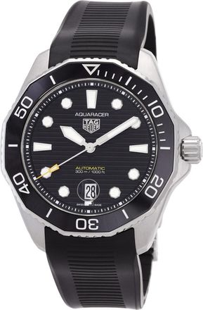 Tag Heuer Pre-owned Tag Heuer Aquaracer Automatic Black Dial Mens Watch WBP201A.FT6197