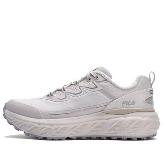 Fila (WMNS) FILA Versatile Casual Non-Slip Durable Running Shoes White pink A12W341219FPP