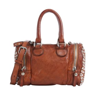 Campomaggi Handbags, female, Brown, Size: ONE SIZE Britney Trunk Bag