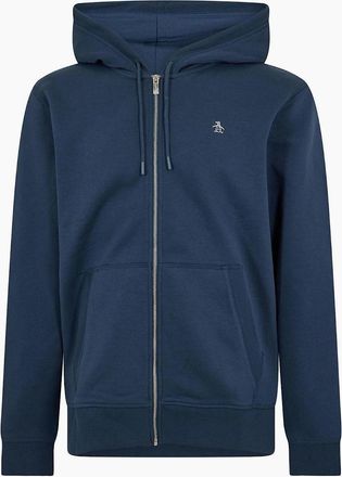 Original Penguin Mens Cotton Long Sleeve Full Zip Hoodie - Yale - Size: 2X large