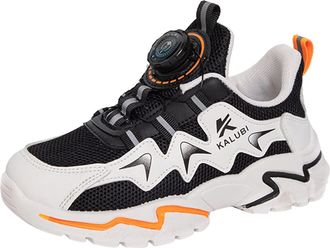 Generic boys running trainers Girls Trainers Kids Lace Up Sneakers Wide Fit Low Top Running Shoes Boys Tennis Walking Arch Support Lightweigh Btreathable Spor