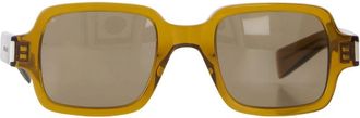 Saint Laurent Unisex Sl Sunglasses Brown Acetate