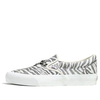 Vans Needles x Vault Classic Slip-On V Animal Print - White VN0A3QXY2GT