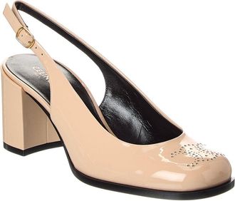 Celine Celine Lily Triomphe Patent Slingback Pump