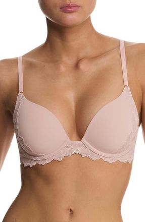 Natori Peony Demi Underwire T-Shirt Bra in Rose Beige/pink Pearl at Nordstrom, Size 34Ddd