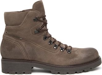 Nero Giardini Stivaletto stringato 501 in velluto - - Shoes - Uomo - Beige - 40 EU