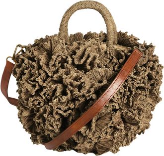 Ibeliv Coral Tea Bag - Dames - Handtassen - Bruin - ONE Size - Katoen - Tassen