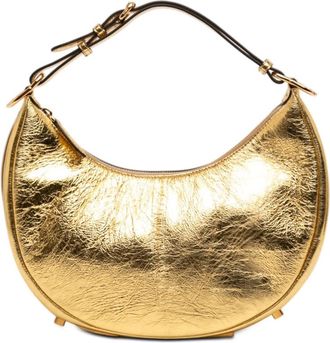 Fendi Pre-owned Fendi Small Metallic Leather Fendigraphy Hobo Ladies 9UVVU58OE7371XEL