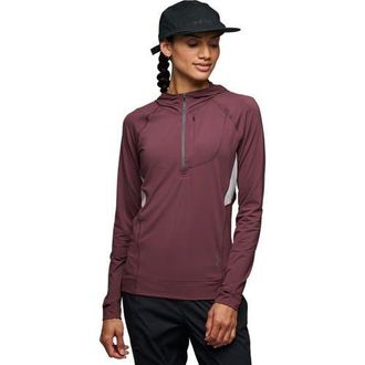 Black Diamond Alpenglow Pro Hooded Top - Womens in Fig at Nordstrom, Size Medium