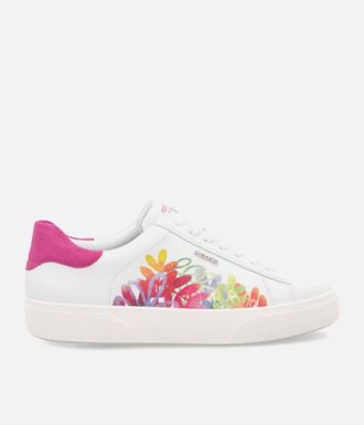 Rieker Womens Shawna Shoes In Weiss/magenta