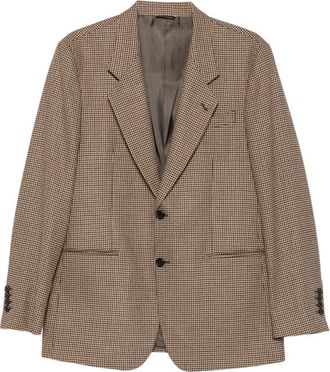 Reveres 1949 Houndstooth-pattern Blazer