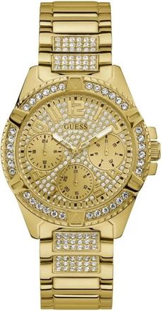 Guess Lady Frontier 40mm - Dames - Horloges - Geel - ONE Size - Accessoires