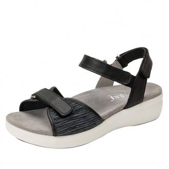 Alegria Womens Qali Sandal In Black