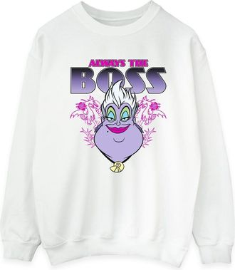 Disney Dames/Dames De Kleine Zeemeermin Ursula Mama Is De Baas Sweatshirt (Wit)