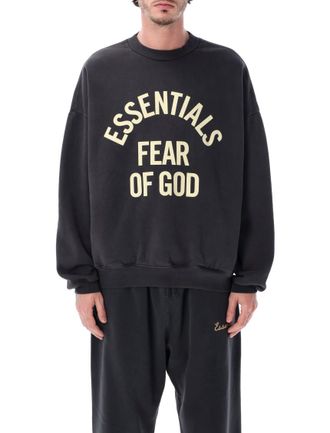 Fear of God Black Crew Neck Sweatshirt