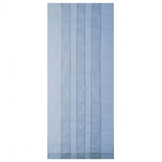 MOREL Cortina De Puerta Mosquitera Arles 6 Bandas 160x220 Cm, Gris