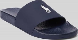 Polo Ralph Lauren Badeschuhe mit Logo Print in Blau, Gr&ouml;&szlig;e 41