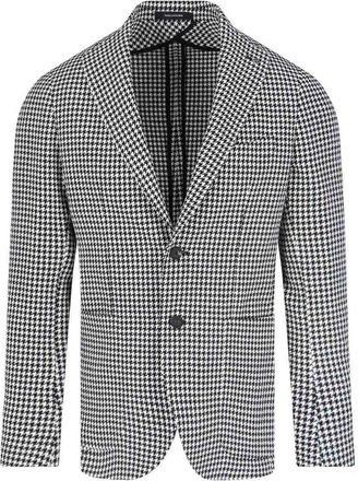 Tagliatore Pier de Poule single -breasted blazer