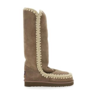 Mou Schoenen, Dames, Grijs, 41 EU, Leer, Eskimo 40cm