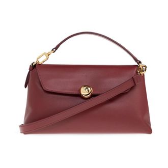 Furla Tassen, Dames, Rood, ONE Size, Leer, Sfera Mini Schoudertas