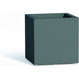 Monacis Vaso Cube Antracita En Pol&iacute;mero Monacis - Cm 40x40x40 H