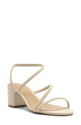 Arezzo Mikayla Ankle Strap Sandal in Panacota at Nordstrom, Size 9.5