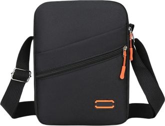 Generic Compatible For Mens Bag Large Capacity Single Shoulder(Black)