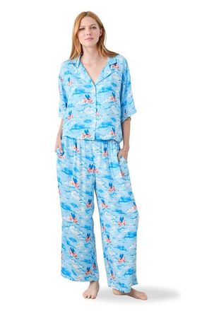 Printfresh Wildest Dreams Set in Pale Blue at Nordstrom, Size X-Large