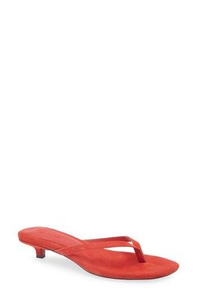 Madewell The Chiara Kitten Heel Sandal in Bandana Red at Nordstrom Rack, Size 6.5