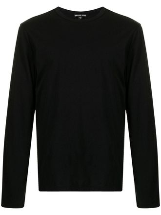 James Perse Lotus T-shirt - men - Cotton - 3 - Black