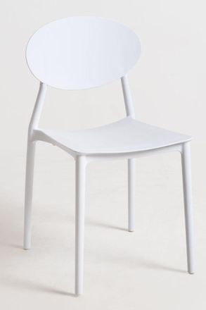 Regalos Miguel Regalos Miguel - Sillas Comedor - Silla But&aacute;n - Blanco