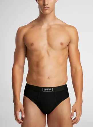 Versace Mens Ribbed brief