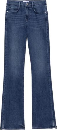 Frame Denim Le Mini Boot Slit Flared Jeans - Dames - Flared Jeans - Blauw - W25 - Katoen - Jeans