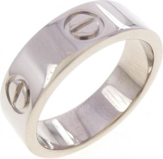Cartier Love White Gold (18K) Band Ring (Pre-Owned)