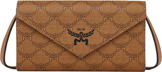 MCM Portafoglio con catena Himmel - Marrone