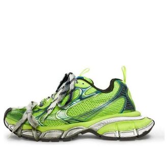 Balenciaga 3XL Sneakers Fluorescent Green Mesh and Polyurethane 734734W3XL67019