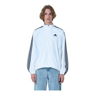 adidas Track Jacket met Logo Detail - Heren - Trainingsjackets - Wit - 2XL - Fitness
